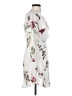 Dee Elly Floral White Casual Dress Size S - photo 4