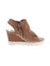 Sofft 100% Leather Tan Wedges Size 8 - photo 1