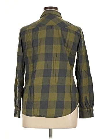 Girl Krazy Long Sleeve Button-Down Shirt (view 2)