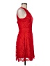 Francesca's 100% Polyester Red Cocktail Dress Size M - photo 4