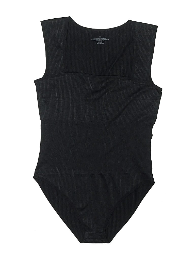 Pre-owned Unbranded Bodysuit In Black