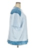 Shein Blue Short Sleeve Blouse Size 2X - photo 4