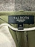 Talbots Solid Green Khaki Shorts Size 4 Petite - photo 3