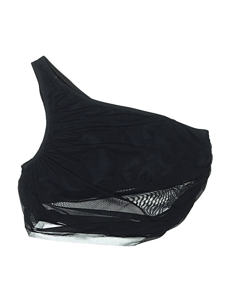 Cupshe Swimsuit Top Black Swimwear
