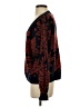 Garnet Hill Floral Black Pullover Sweater Size XS - photo 5