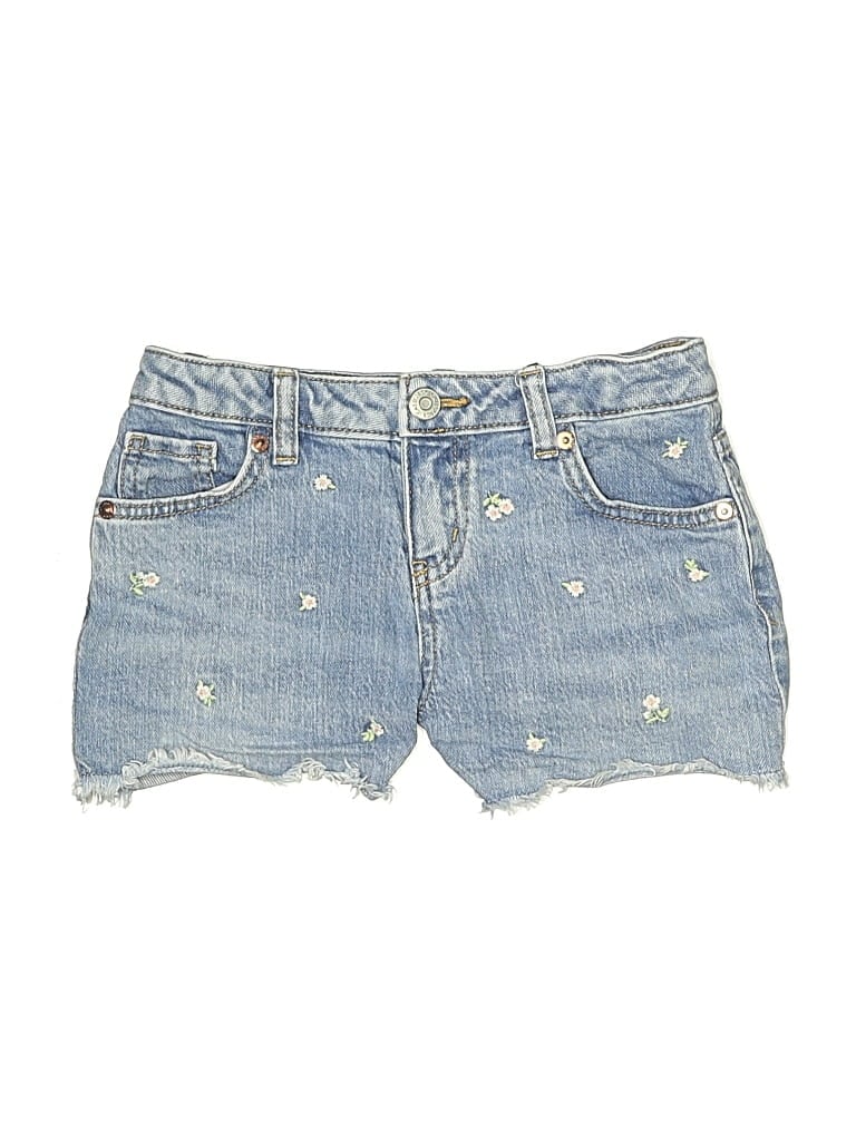 Pre-owned Cat & Jack Kids' Denim Shorts In Blue