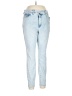 Good American 100% Cotton Hearts Blue Jeans Size 16 - photo 1