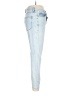 Good American 100% Cotton Hearts Blue Jeans Size 16 - photo 4