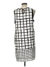 Mud Pie Graphic Silver Casual Dress Size L - photo 2