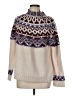 Topshop Print Tan Pullover Sweater Size 8 - photo 1