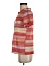 Zara Collection Stripes Ombre Red Short Sleeve Turtleneck Size S - photo 5