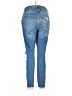 Good American 100% Cotton Hearts Blue Jeans Size 16 - photo 2
