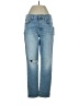 7 For All Mankind Hearts Blue Jeans Size 27 waist - photo 1