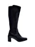 Naturalizer 100% Leather Black Boots Size 7 - photo 1