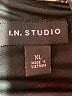 I.N. Studio 100% Polyester Silver Long Sleeve Blouse Size XL - photo 7