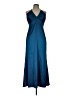 Dessy Collection Blue Cocktail Dress Size 10 - photo 1