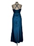 Dessy Collection Blue Cocktail Dress Size 10 - photo 2