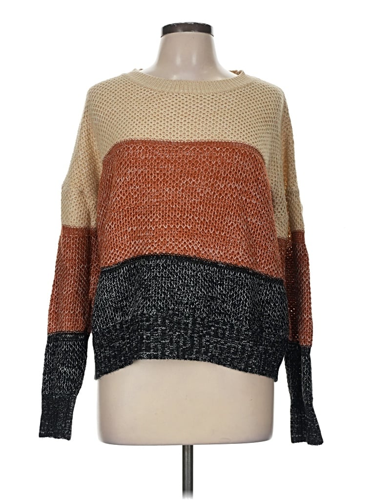 Pre-owned Unbranded Pullover Sweater In Brown