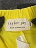 Taylor Jay Collection Solid Yellow Athletic Shorts Size Sm - Med - photo 3