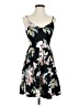 Soprano Floral Black Casual Dress Size S - photo 1