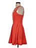 Lush Solid Orange Cocktail Dress Size S - photo 5