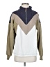 BKE Color Block Tan Sweatshirt Size S - photo 1