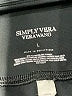 Simply Vera Vera Wang Chevron-herringbone Black Casual Pants Size L - photo 4