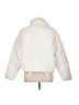 Abercrombie & Fitch 100% Polyester Ivory Faux Fur Jacket Size XL - photo 2