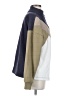BKE Color Block Tan Sweatshirt Size S - photo 4