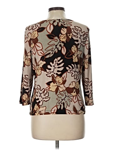 Softwear by Mark Singer 3/4 Sleeve Blouse (view 2)