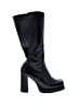 Steve Madden 100% Leather Black Boots Size 7 - photo 1