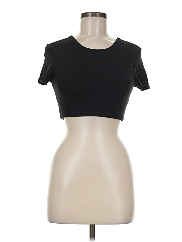 Pre-owned Assorted Brands Short Sleeve T-shirt In Black