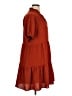 CeCe 100% Polyester Red Casual Dress Size XL - photo 4