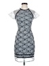 ASOS 100% Polyester Graphic Gray Cocktail Dress Size 2 - photo 1