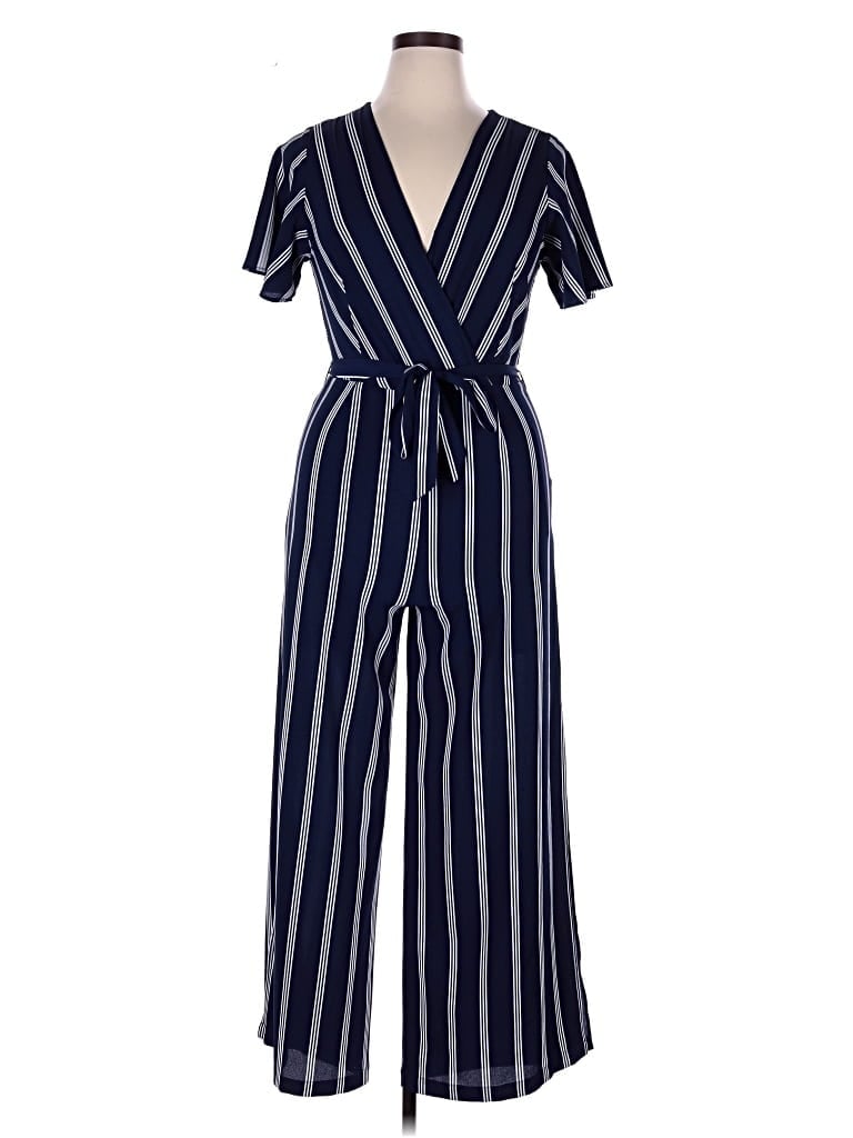Pre-owned Monteau Jumpsuit In Blue
