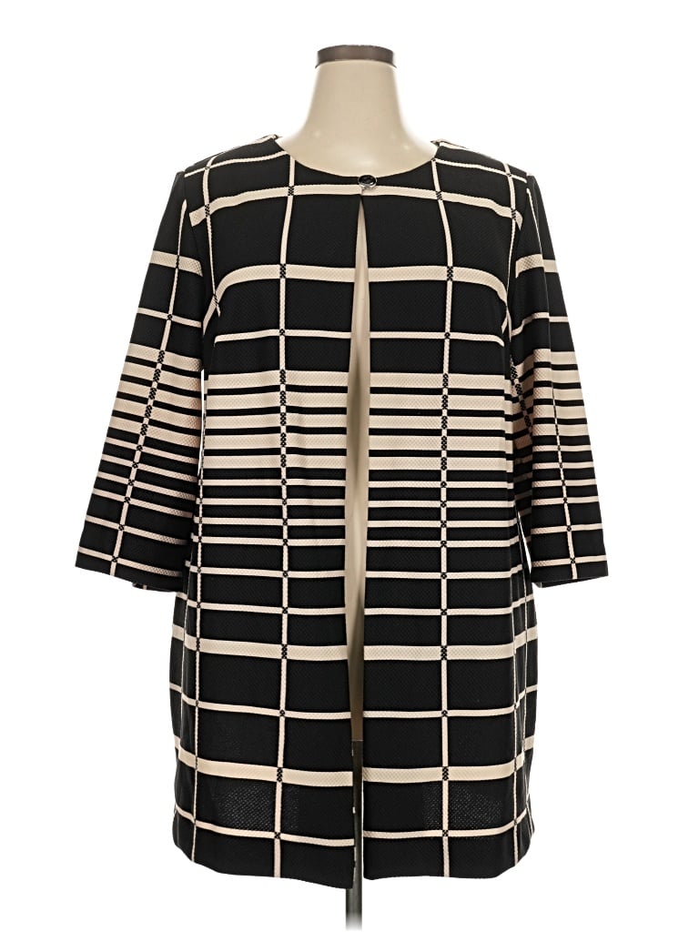 Pre-owned Danny & Nicole Cardigan Sweater In Black