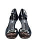 Beston 100% Leather Blue Heels Size 8 - photo 2