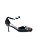 Beston 100% Leather Blue Heels Size 8 - photo 1