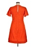 J.Crew 100% Polyester Orange Casual Dress Size 16 (tall) - photo 2