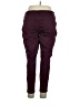 Maurices Solid Burgundy Cargo Pants Size XL - photo 2