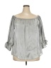 Cato Silver 3/4 Sleeve Blouse Size 22 - photo 1