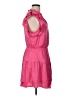 Steve Madden 100% Polyester Pink Casual Dress Size L - photo 4