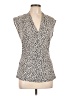 Vince Camuto Ivory Sleeveless Blouse Size L - photo 1