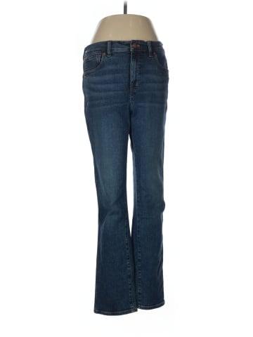 Madewell Mid-Rise Stovepipe Jeans in Deming Wash (view 1)