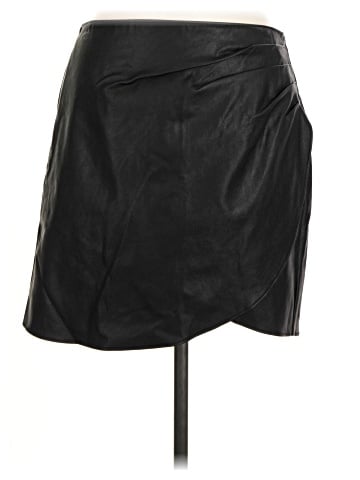 Abercrombie & Fitch Faux Leather Skirt (view 1)