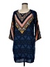 Fab'rik 100% Polyester Blue 3/4 Sleeve Blouse Size M - photo 1