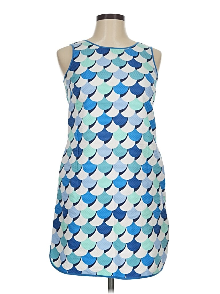 Pre-owned Boden Casual Dress In Blue