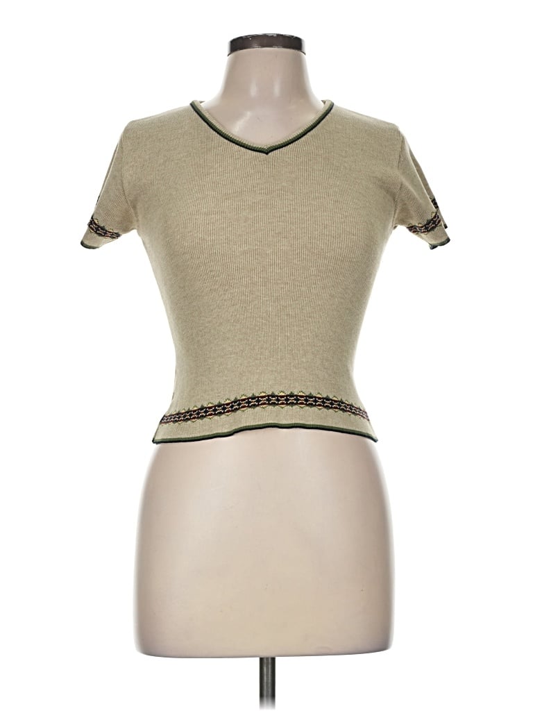 Pre-owned Unbranded Sweater Vest In Tan