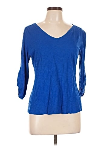 New York & Company 3/4 Sleeve T-Shirt (view 1)