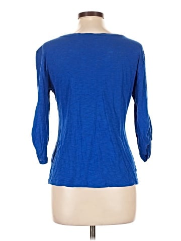 New York & Company 3/4 Sleeve T-Shirt (view 2)